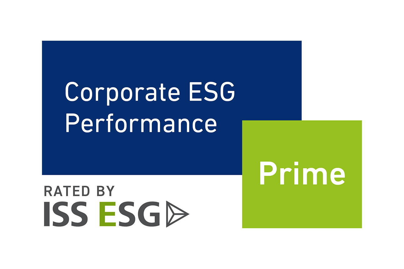 ISS-ESG Rating B-, 2021