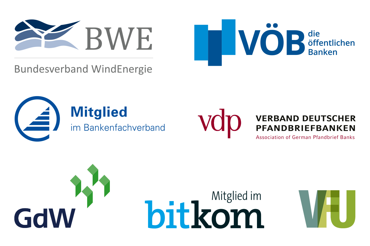 Logos von Wirtschaftsverbänden