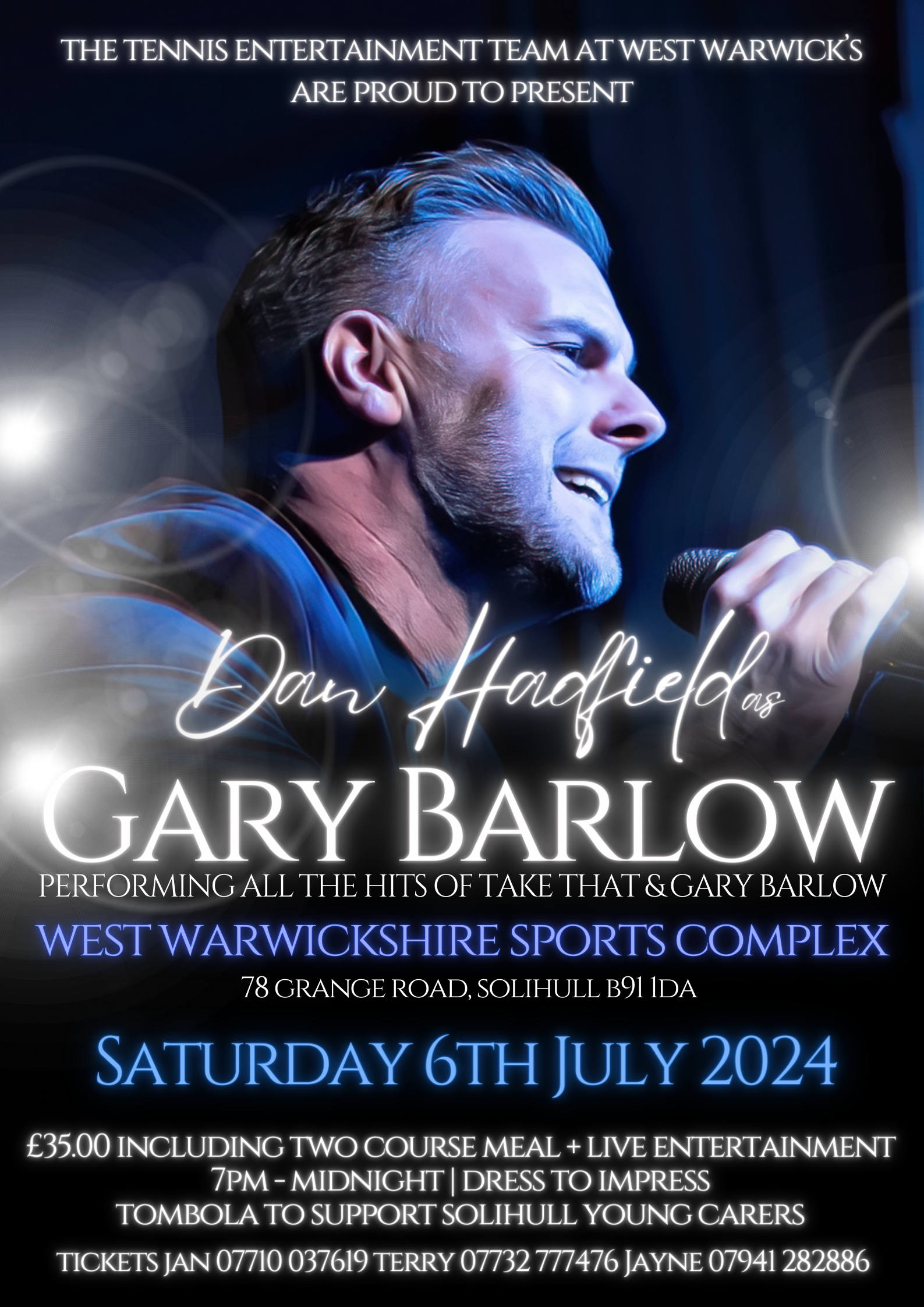 Tennis Summer Ball 2024
Gary Barlow Tribute