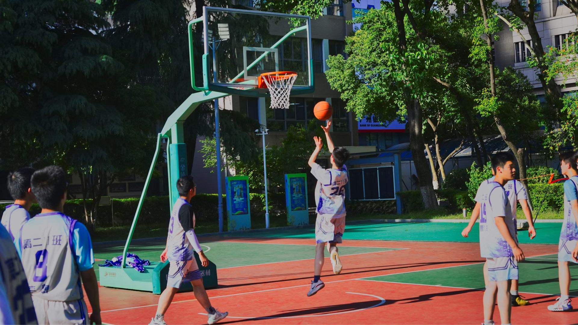 kids basketball training