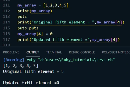 updating a ruby array element