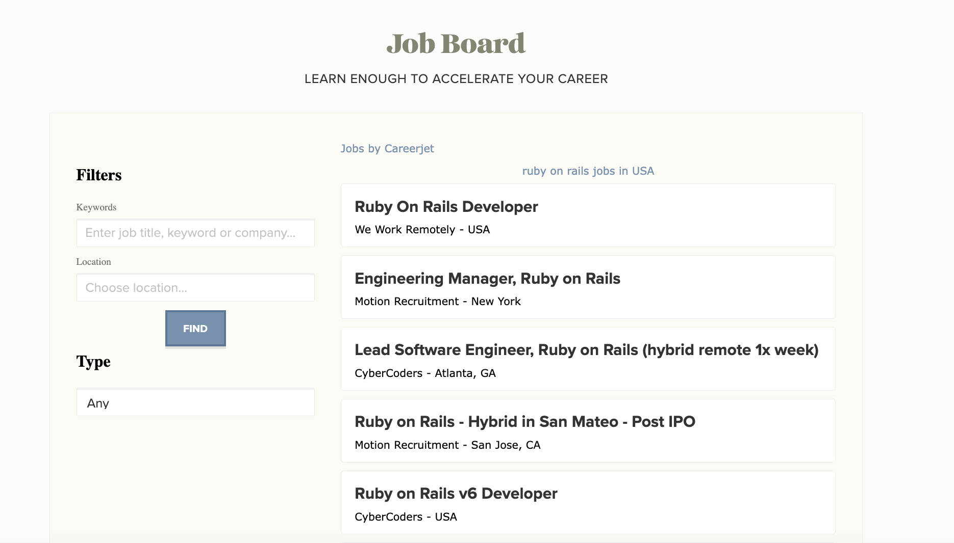 We Launched a Job Board!