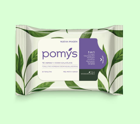 Toallitas Desmaquilladoras con extracto de té verde