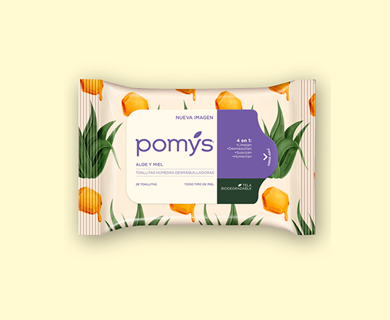 Toallitas Húmedas Desmaquilladoras Aloe y Miel