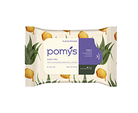Toallitas Húmedas Desmaquilladoras Aloe y Miel - Pomys