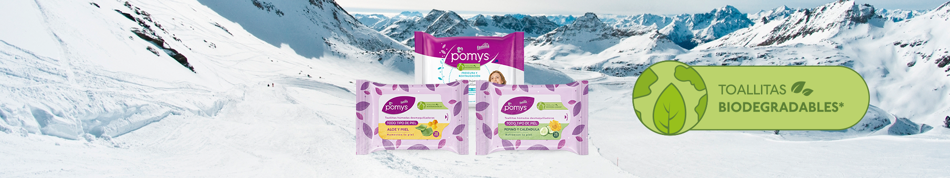 Toallitas biodegradables