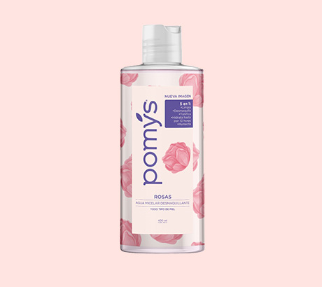 Agua Micelar desmaquillante de Rosas - Pomys