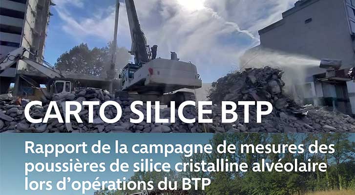 Couverture du Rapport Carto Silice BTP