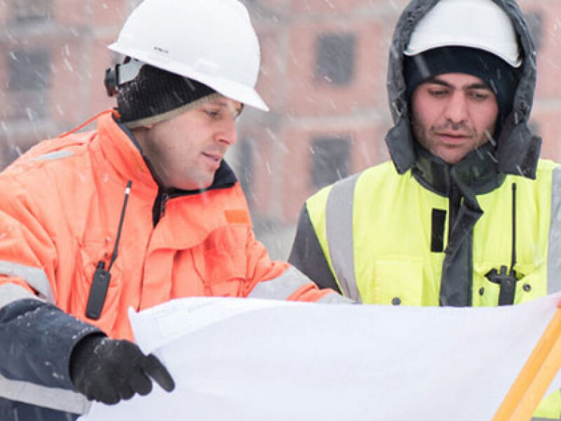 Hiver et froid : nos conseils pour travailler en toute sécurité sur les chantiers