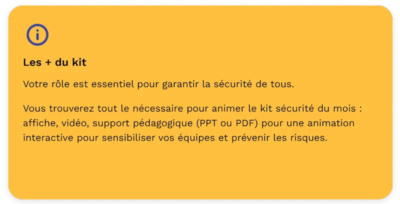 Les + du Kit