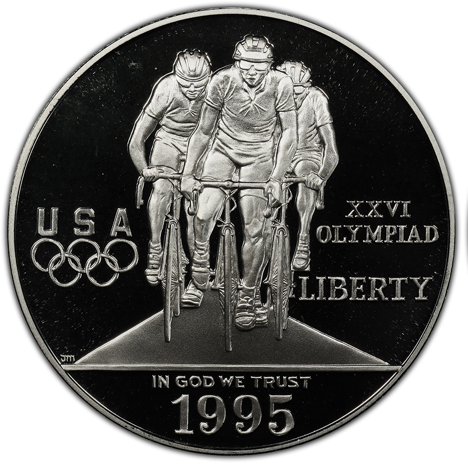 Article Image: Pedaling Through National Bike Month with Cycling Silver Dollars