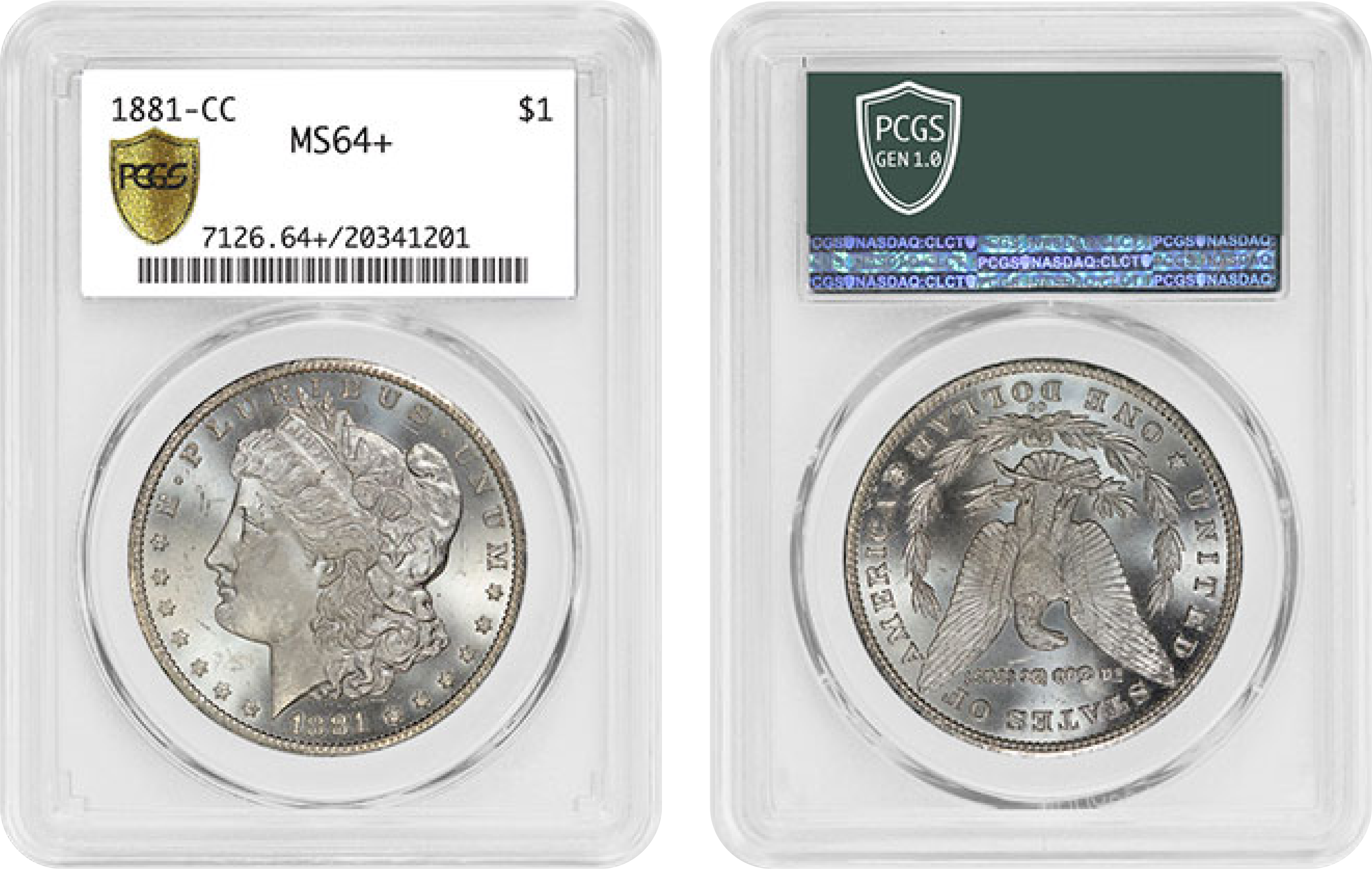 Pcgs Label PCGS Generation Series label image 1