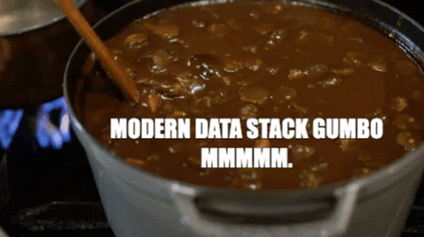 Modern Data Stack gumbo gif