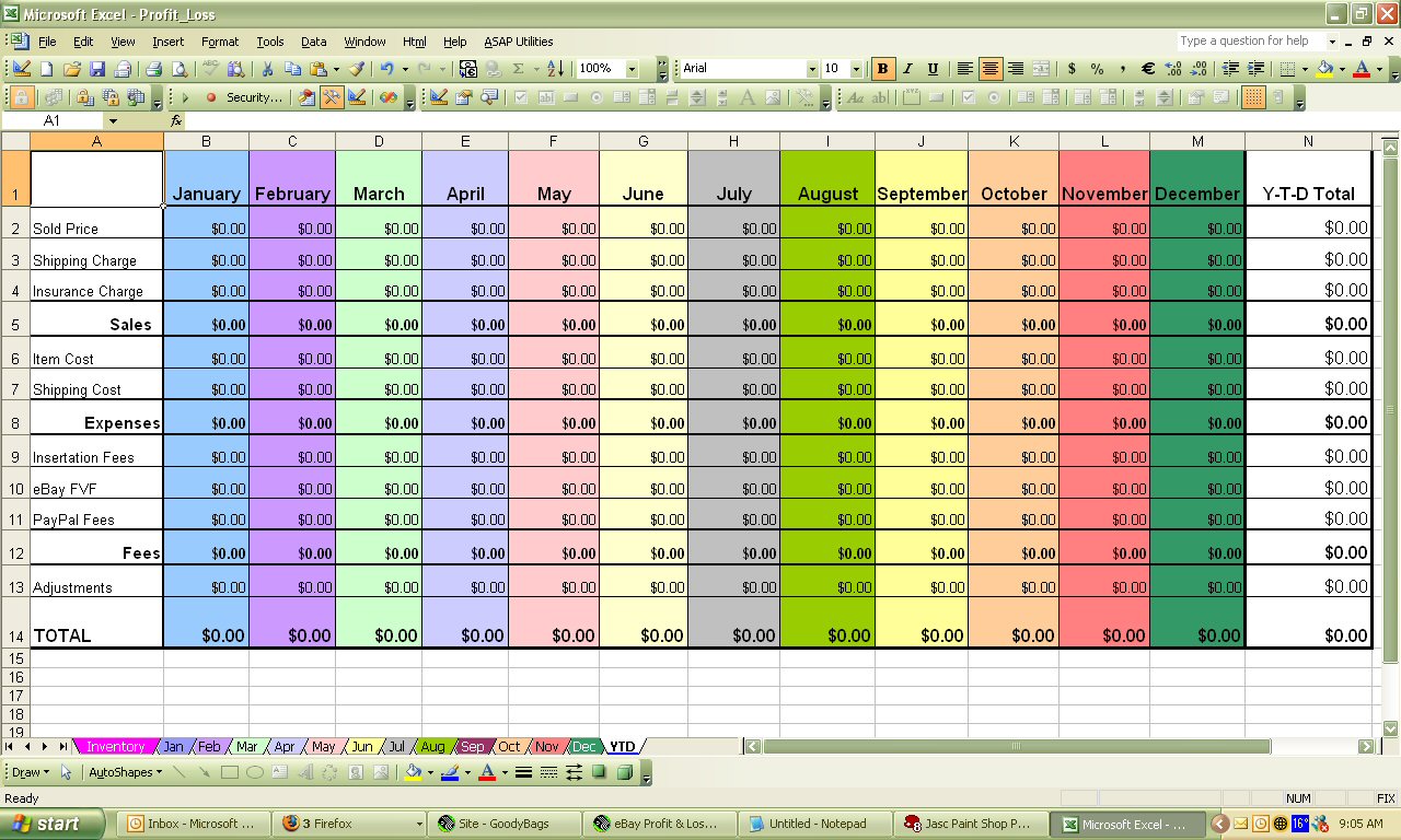 excel sheet