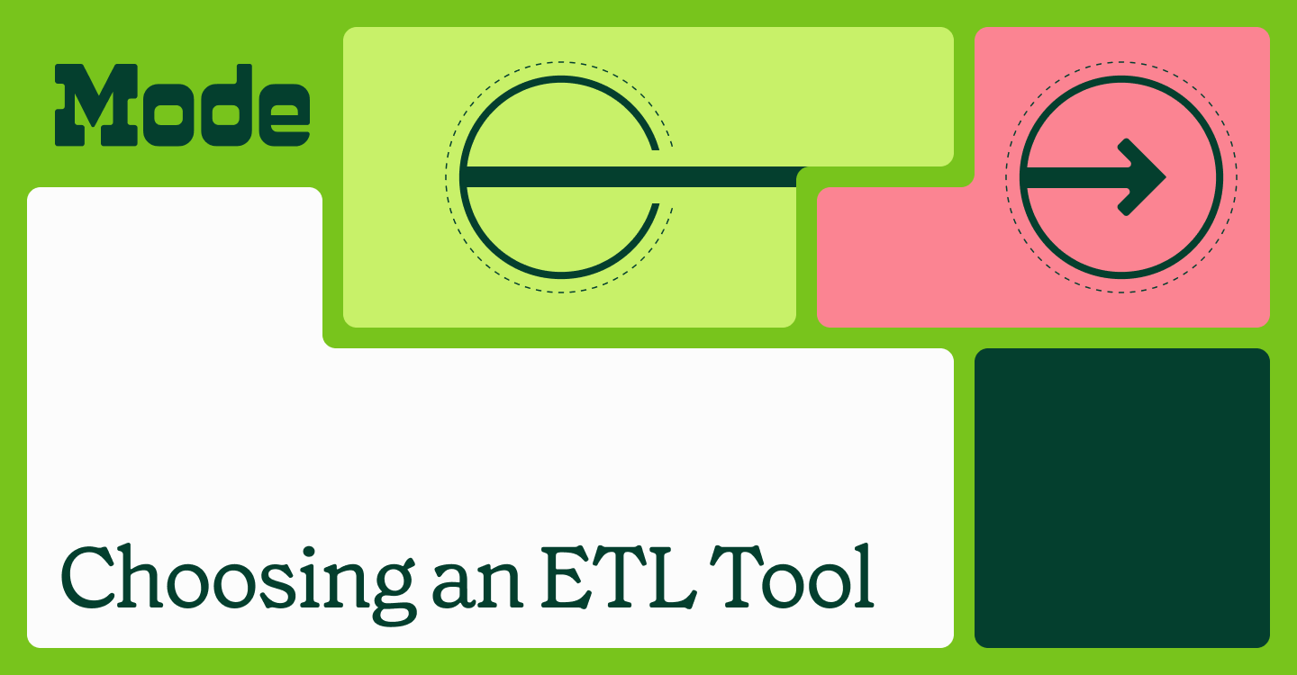 Choosing an ETL Tool