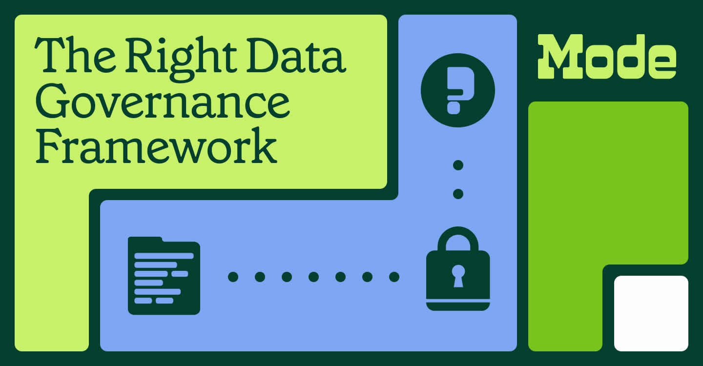 Your data governance strategy 