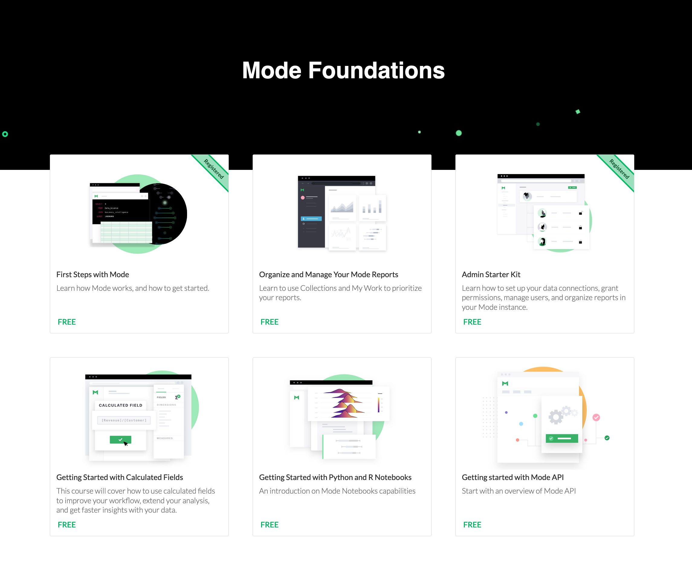Mode foundations screenshot