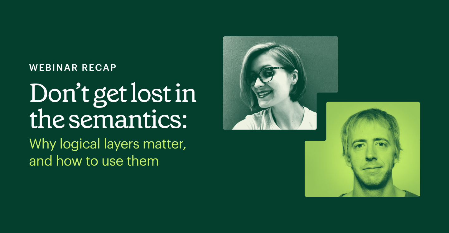 Anna + Benn Mode dbt webinar