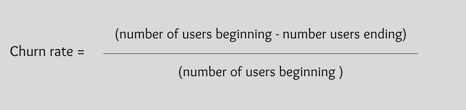 Product Metrics - Church Rate