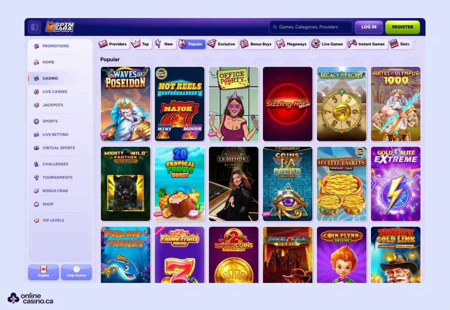 spinbaracasino2.de – Review: App-Funktionen Spinbara Casino für deutsche Spieler