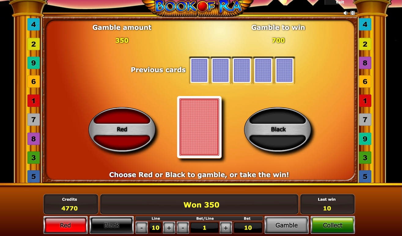 Book of Ra Gamble-Feature