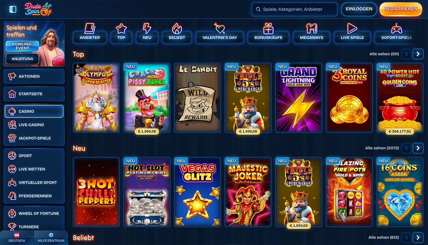 DudeSpin Games