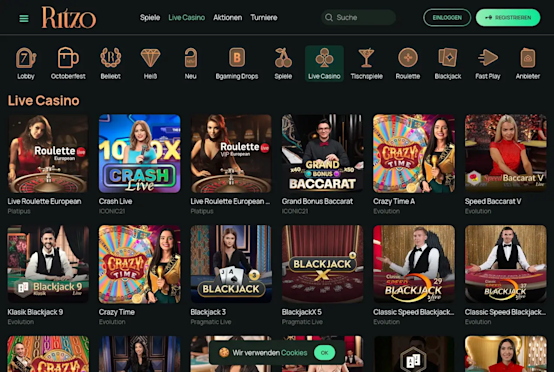 Live Casino Lobby
