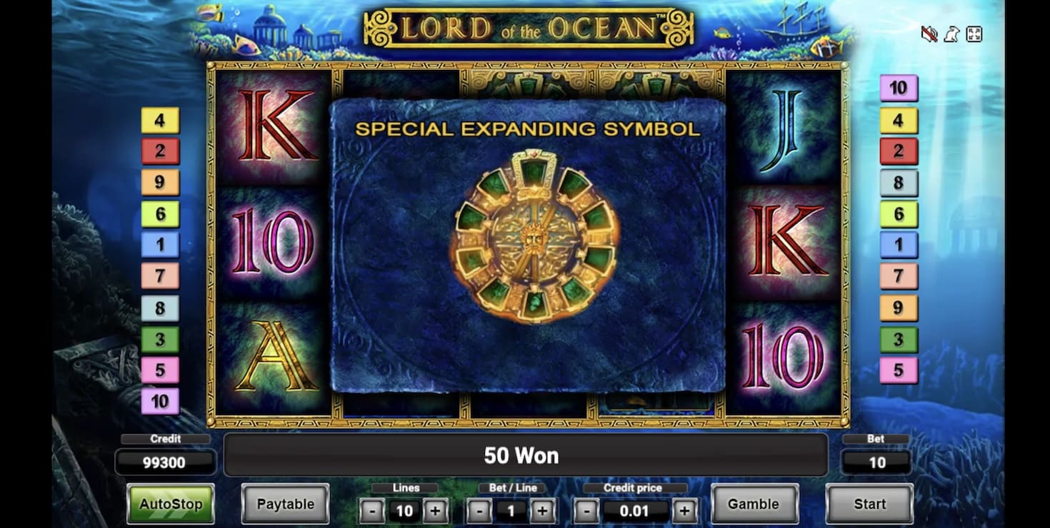 Lord of the Ocean Bonusspiel