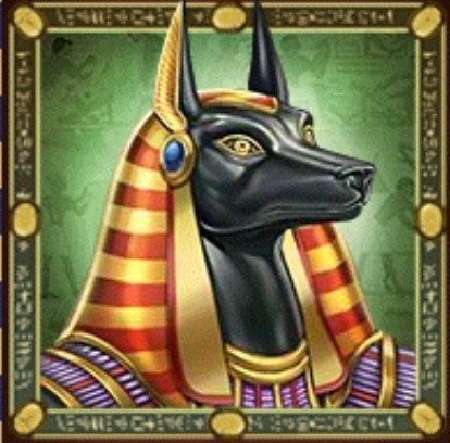 Bild des Gottes Anubis
