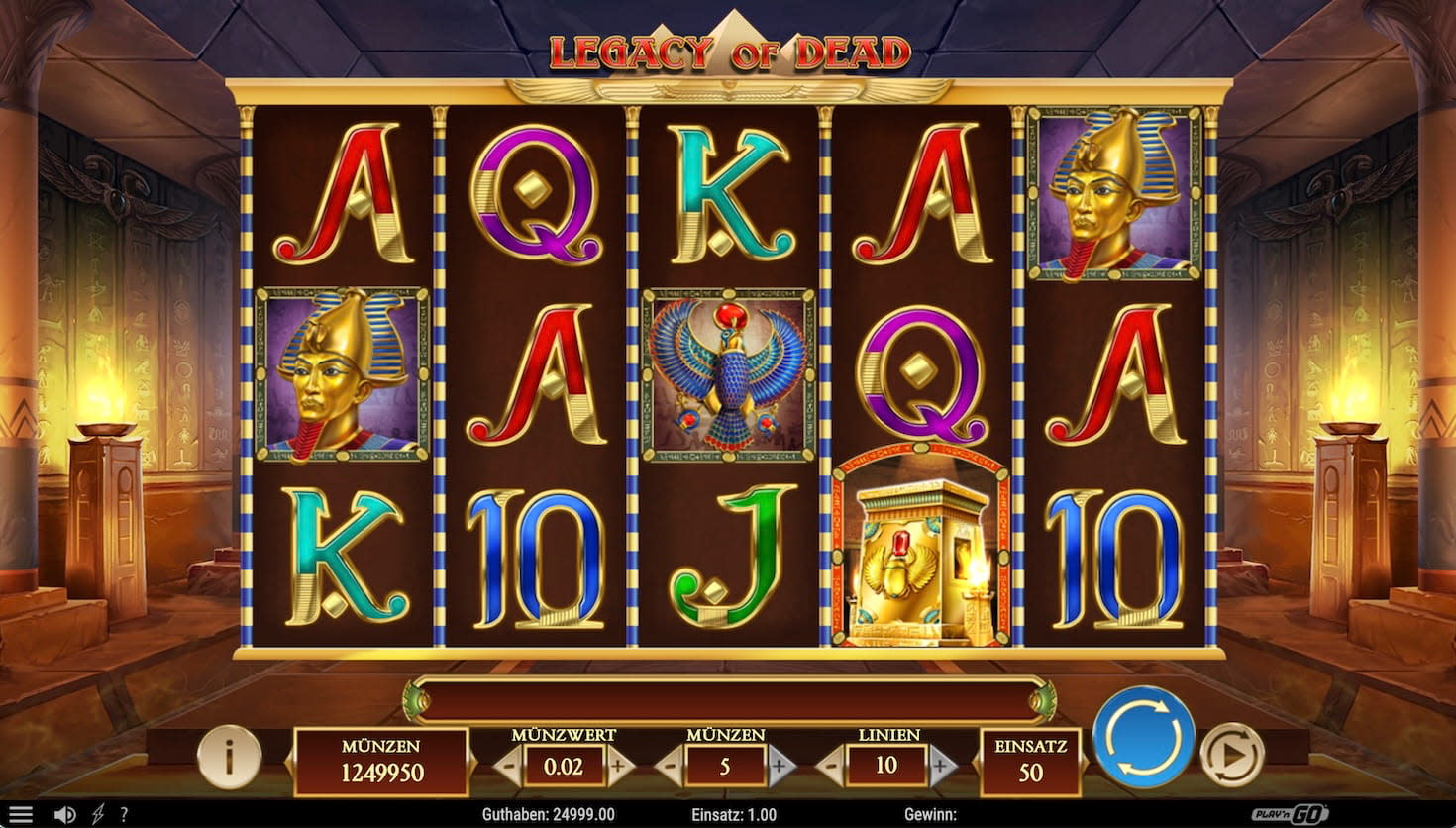 Legacy of Dead Slot
