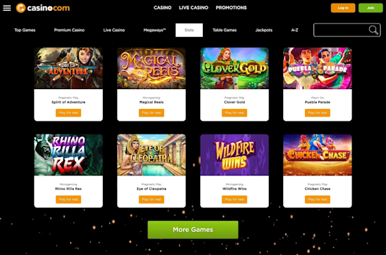 Casino.com slots