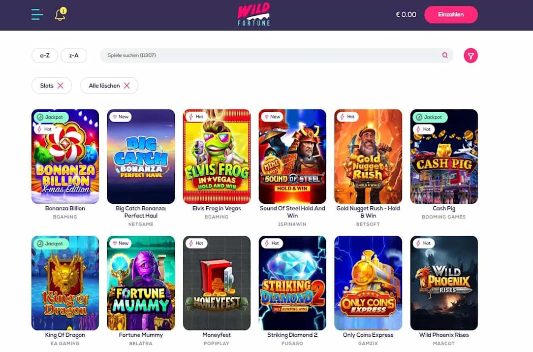 Casino Slots Lobby