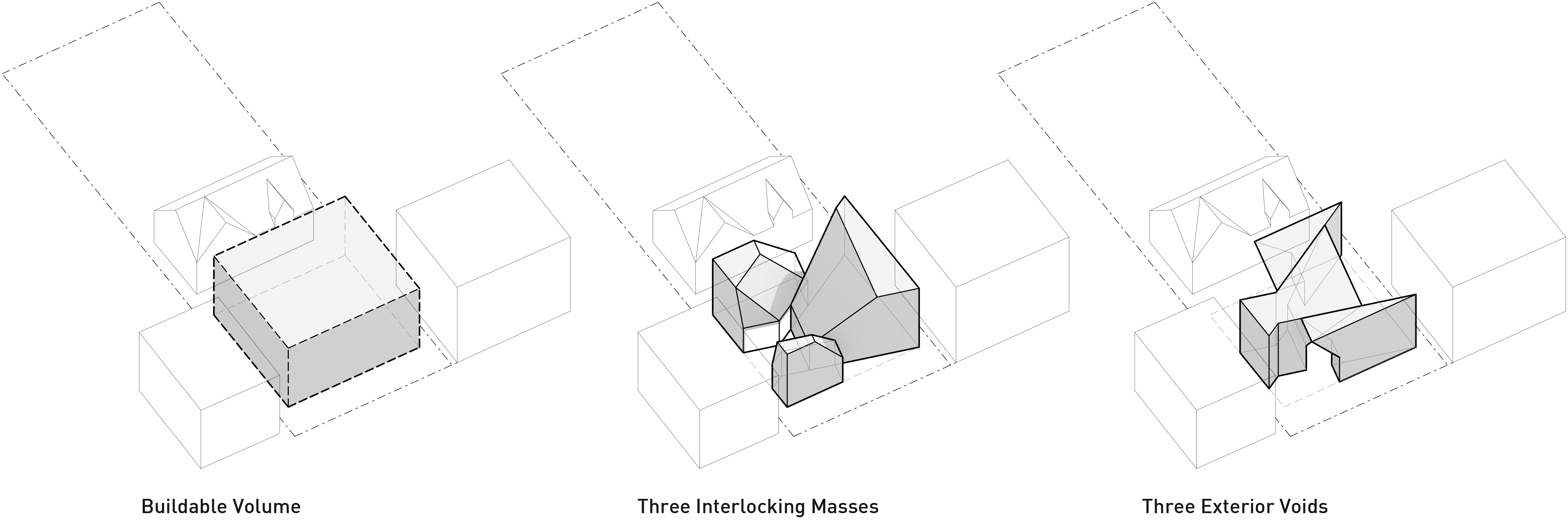 Second House Massing Diagram