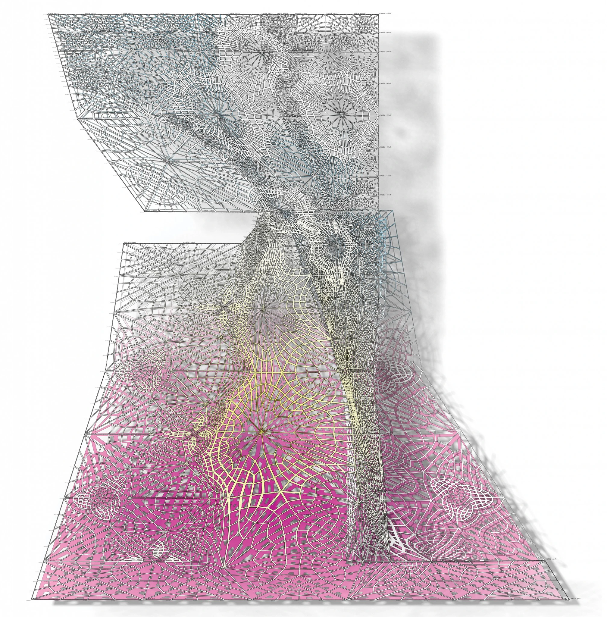 Unwrapped surfaces, Technicolor Bloom