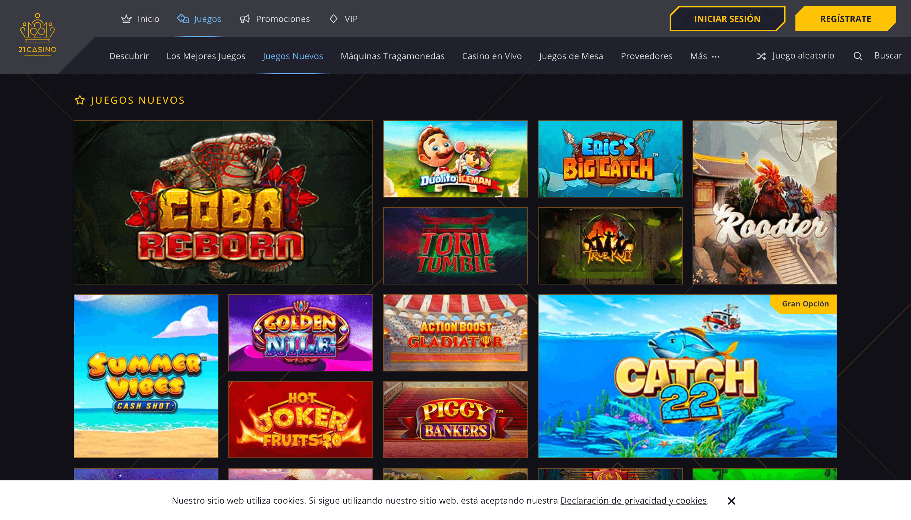 21casino Juegos