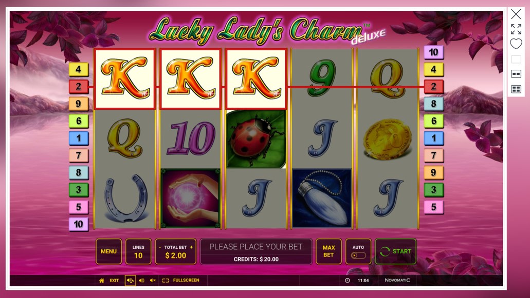 Lucky Ladys Charm Deluxe Bonos 