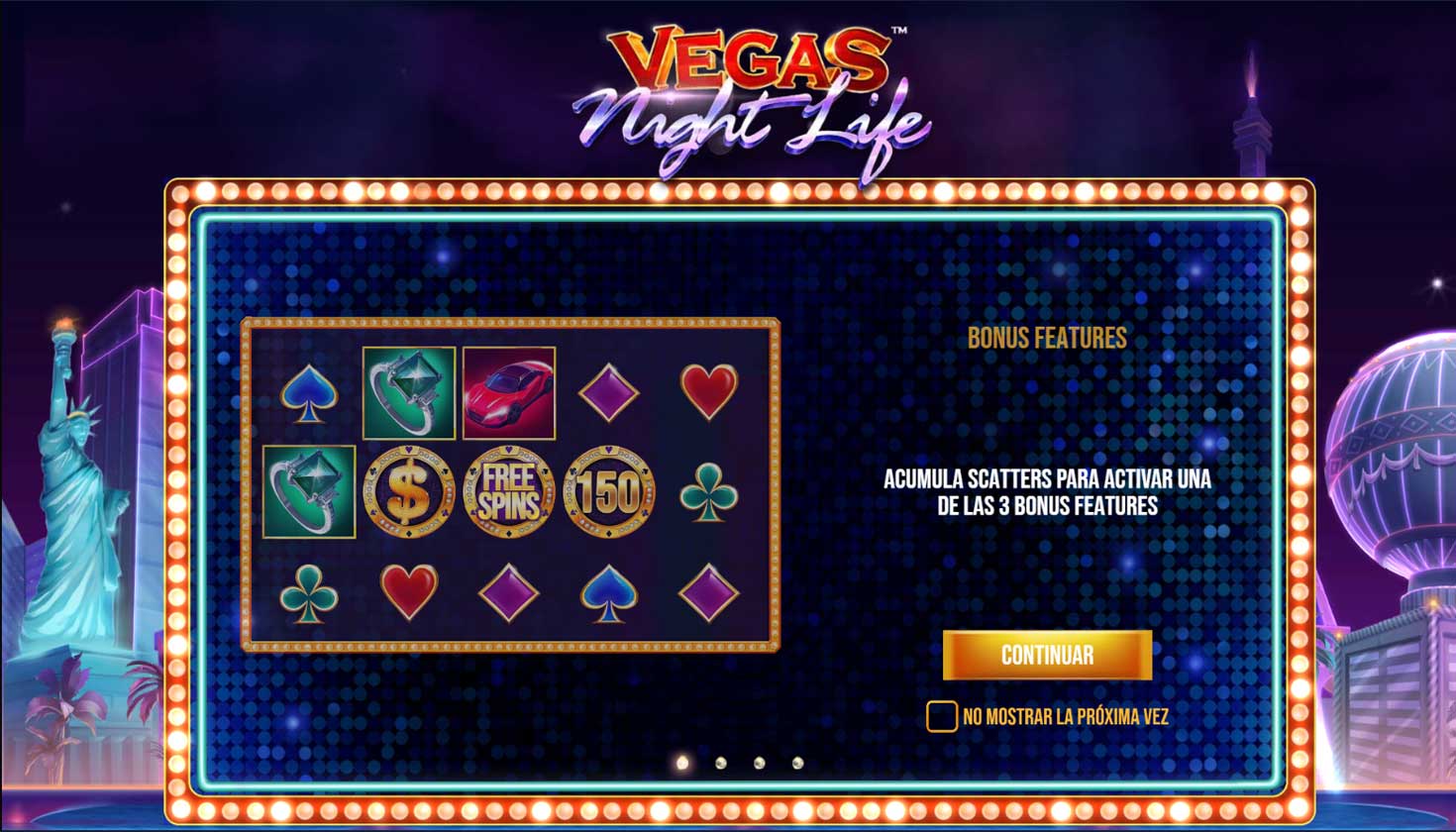 Tragamonedas Vegas Night Life 