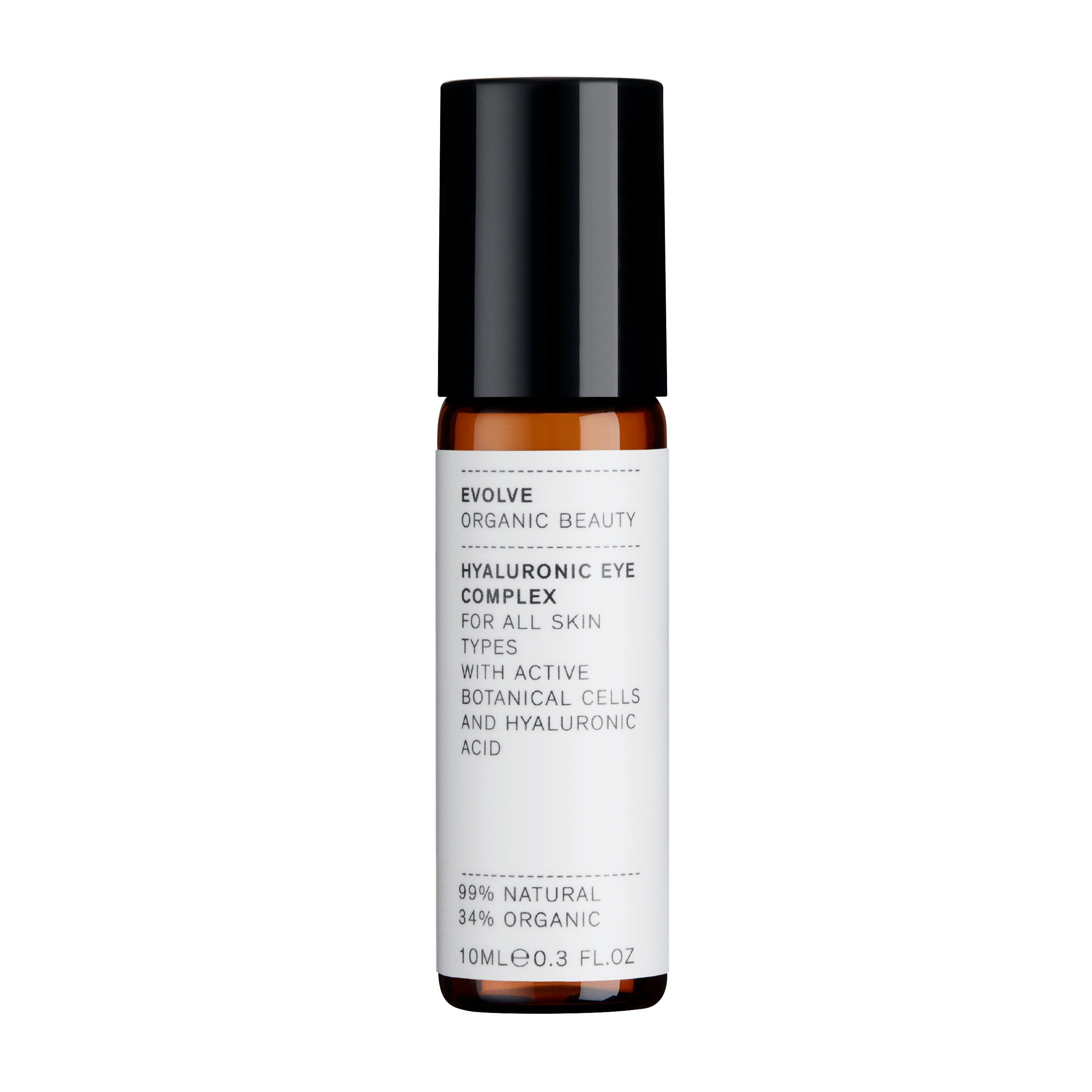 Tuberosa-kukan kantasolut hoitavat tummuutta ja turvotusta Evolve Organicin Beauty Hyaluronic Eye Complex -seerumissa. 