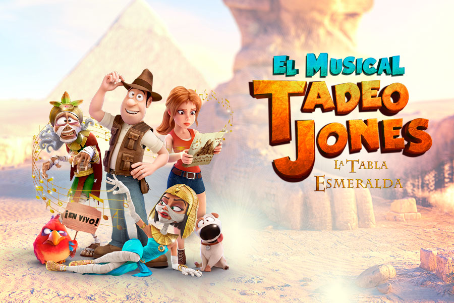 Tadeo Jones: La tabla esmeralda, el musical