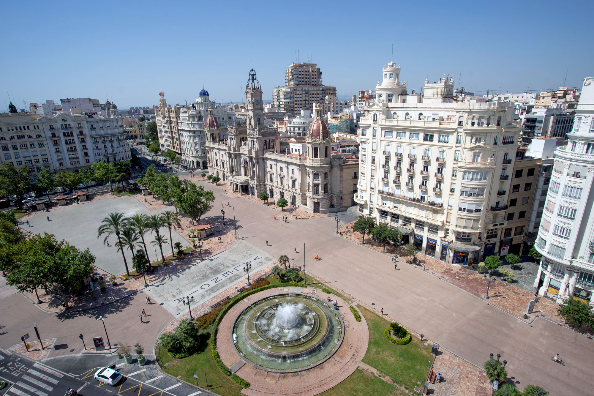 Plaza del Ayuntamiento de Valencia