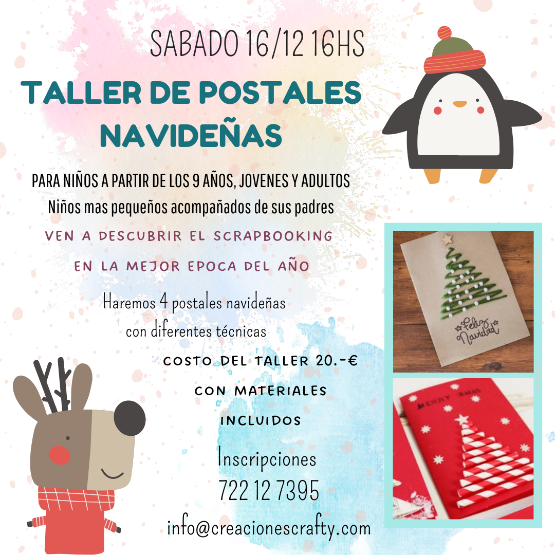 Postales Navideñas by Creaciones Crafty