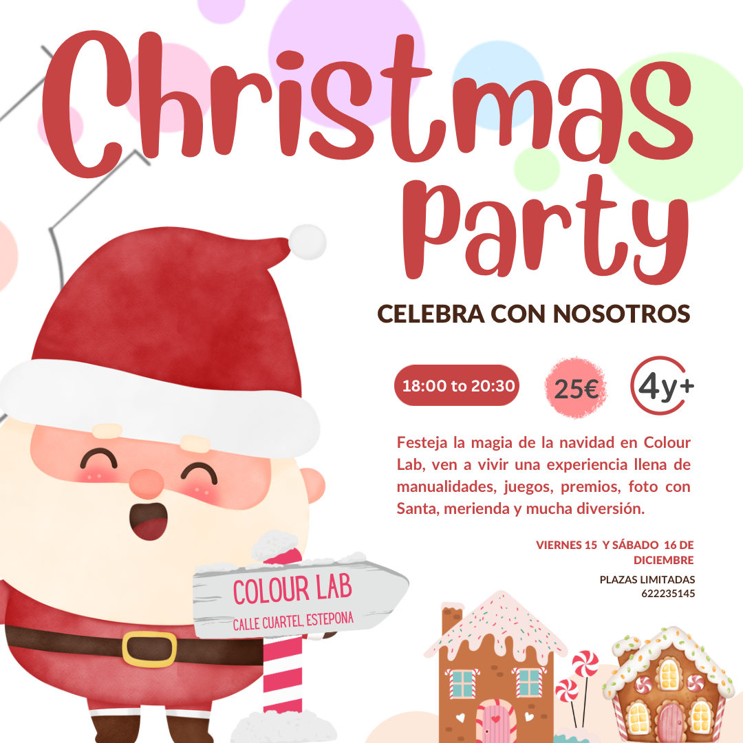 Christmas Party en Colour Lab
