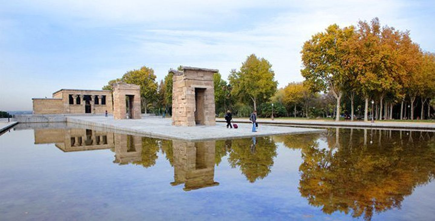 Jardines del Templo de Debod