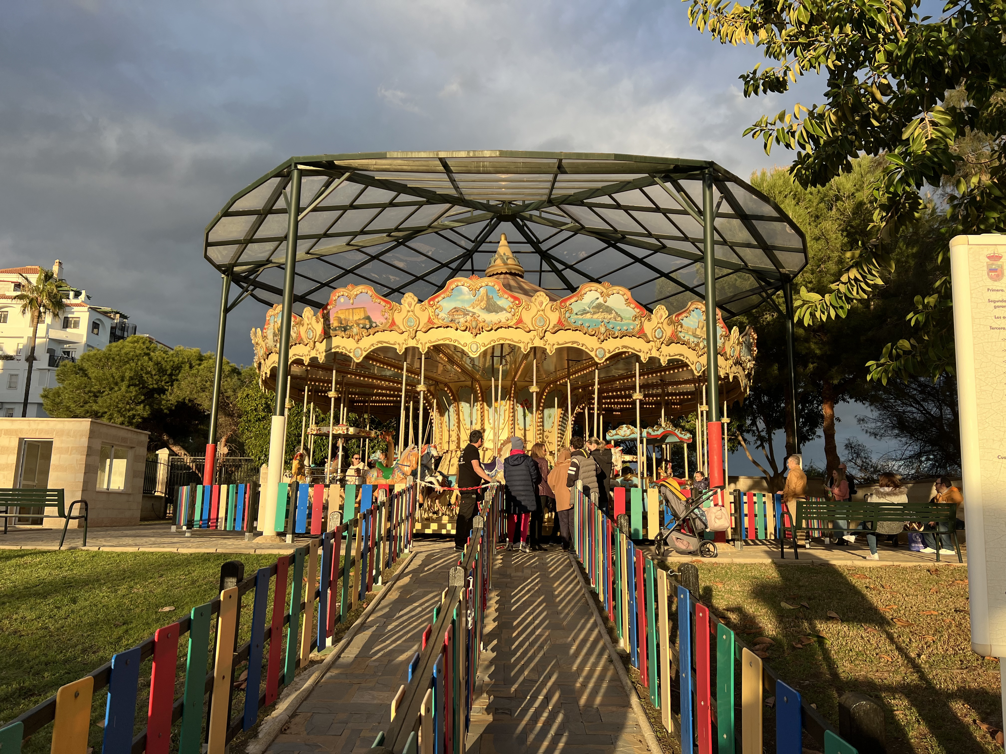 carrusel parque de la bateria