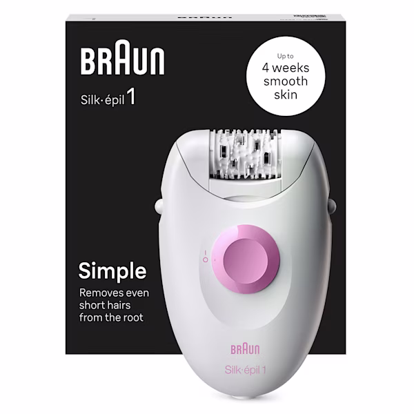 Braun Silk-epil 1 ambalajı Braun Silk-epil 1 ambalajı