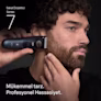 Braun Series 7 Sakal Düzeltici ile favorilerini düzelten genç adam