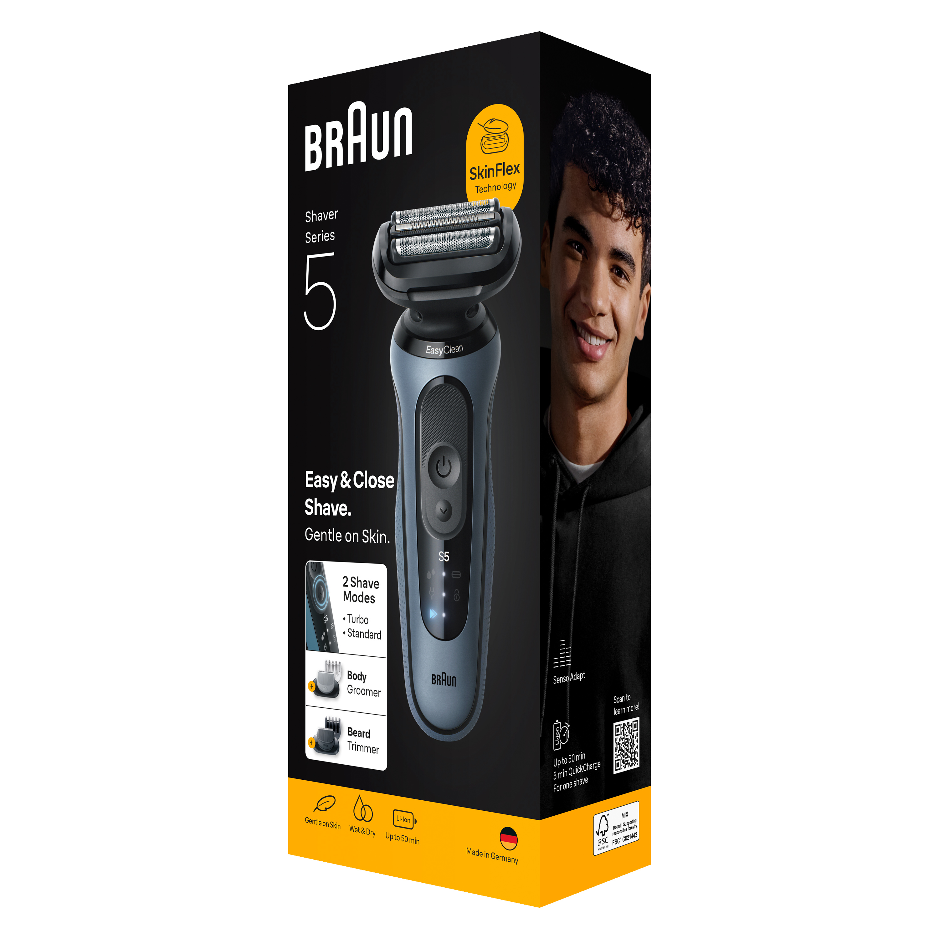 Braun Elektrikli Tıraş Makinesi Series 5 52-N1200s | Braun TR