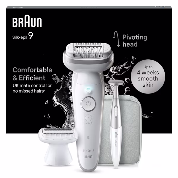 Braun Silk-épil 9 ambalajı Braun Silk-épil 9 ambalajı