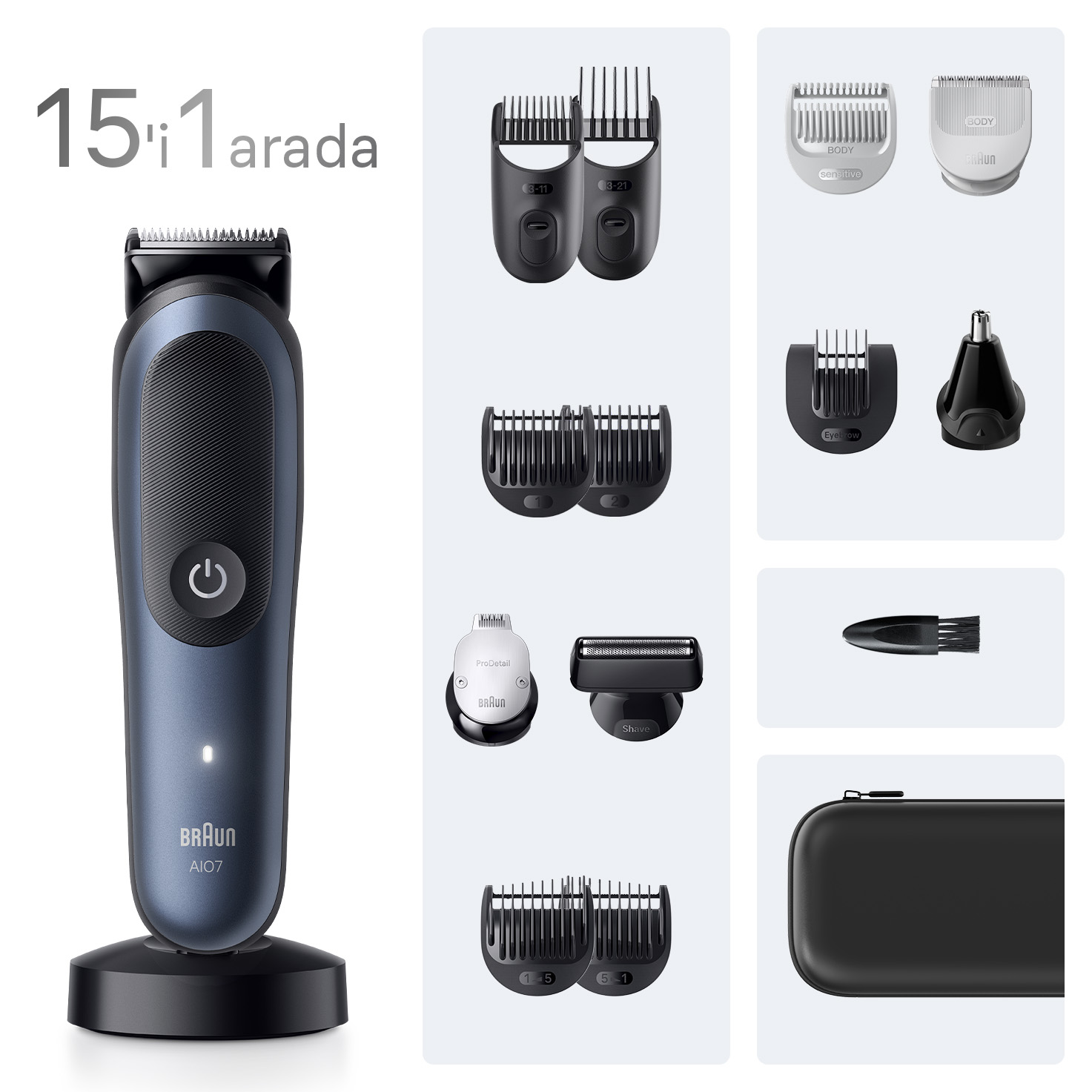Braun Hepsi Bir Arada Şekillendirme 7 Serisi AIO7580 | Braun TR
