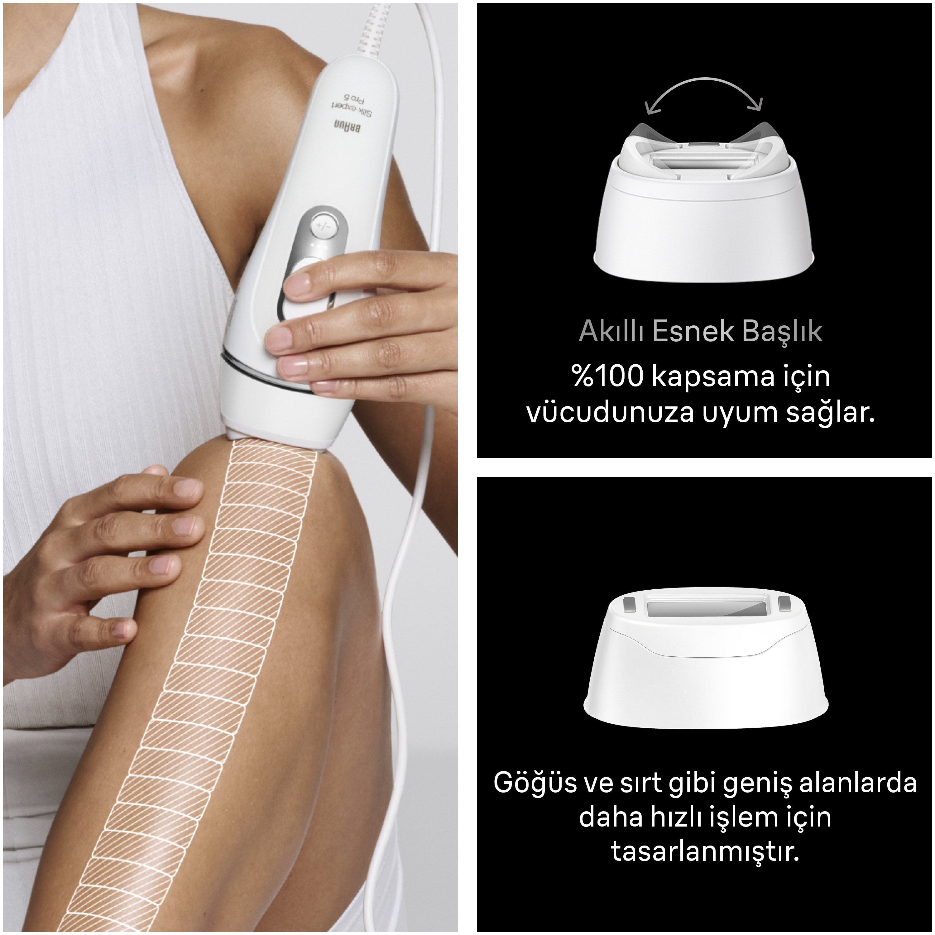 Braun Silk·expert Pro 5 IPL tüy alma cihazı | Braun TR